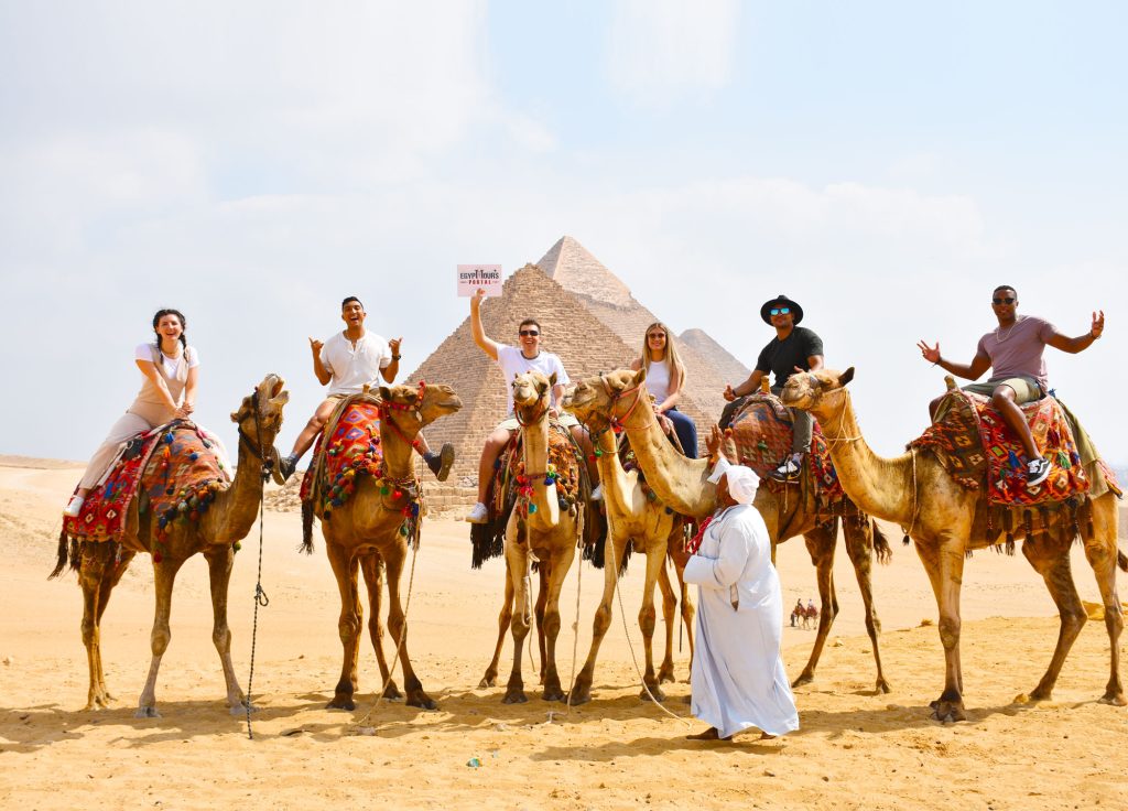 Camel Ride in Giza Pyramids